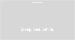 Desktop Screenshot of orthoklenses.com